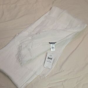 White Lightweight Scarf